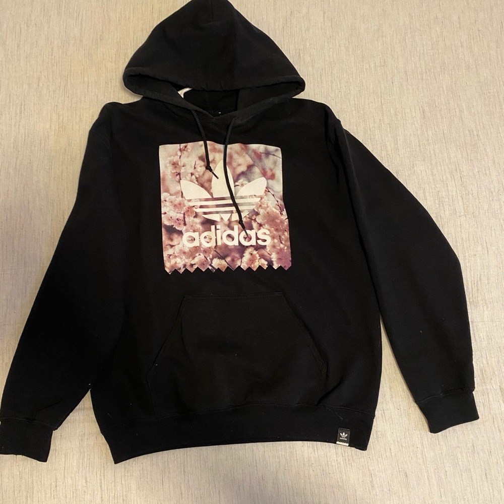 Adidas originals hoodie in black size M